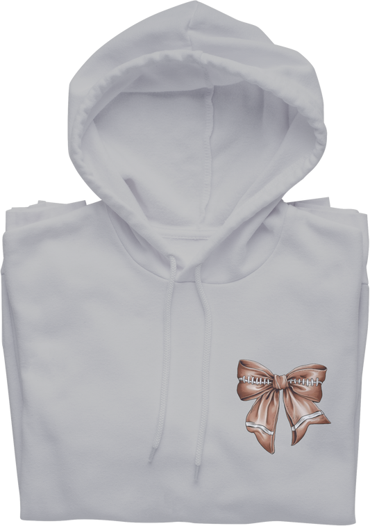 Football Bow Hoodie