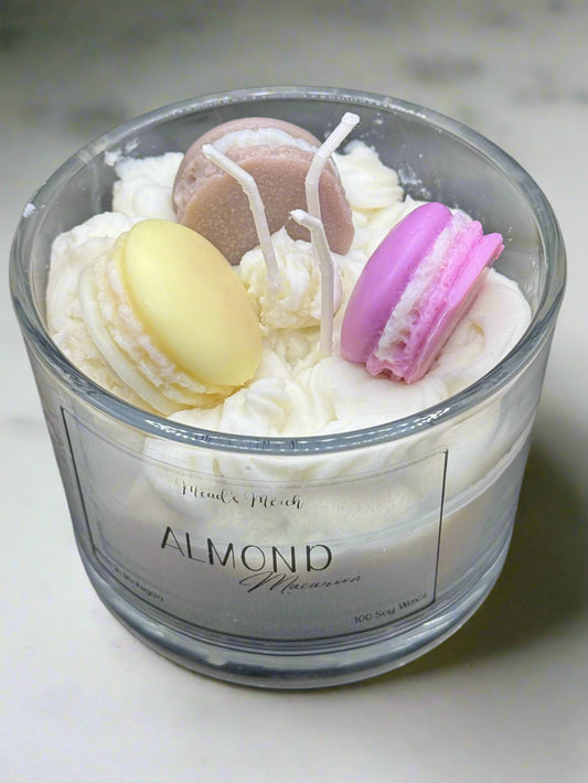 Almond Macaron Candle
