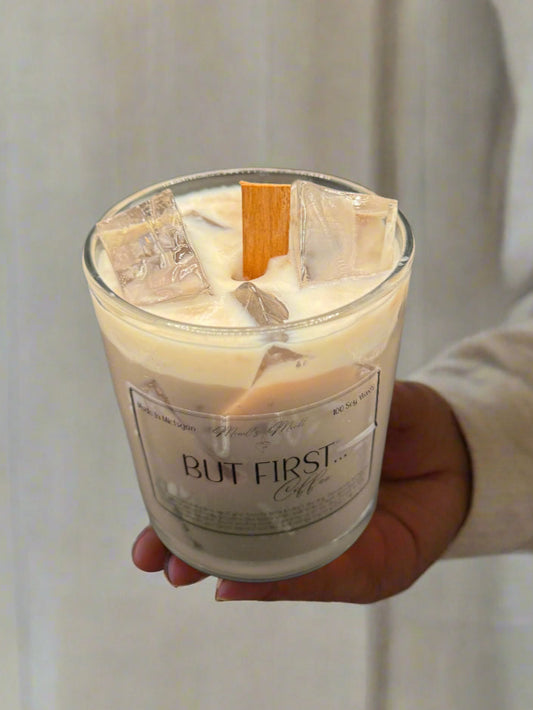 But First, Coffee Candle