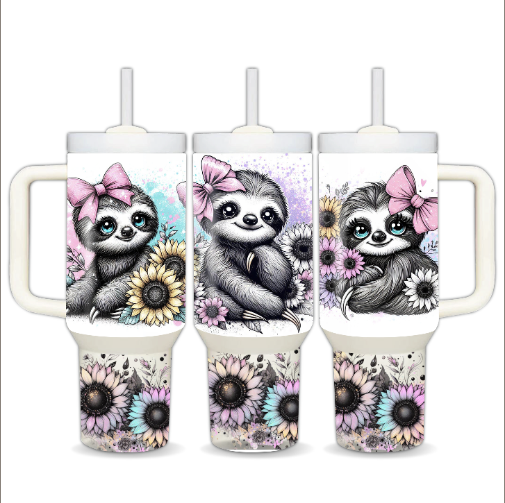 Sloth 40oz Tumbler