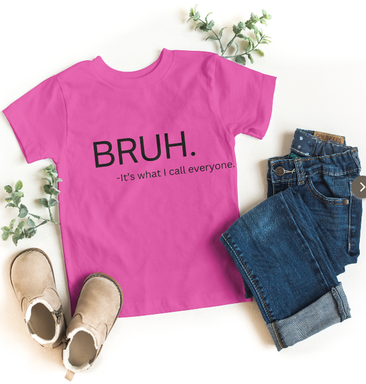 Bruh Kids T-shirt