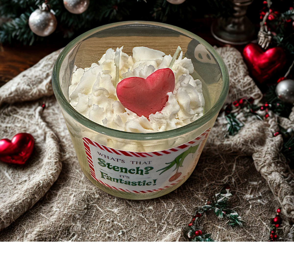 What’s That Stench? It’s Fantastic! 12oz Candle